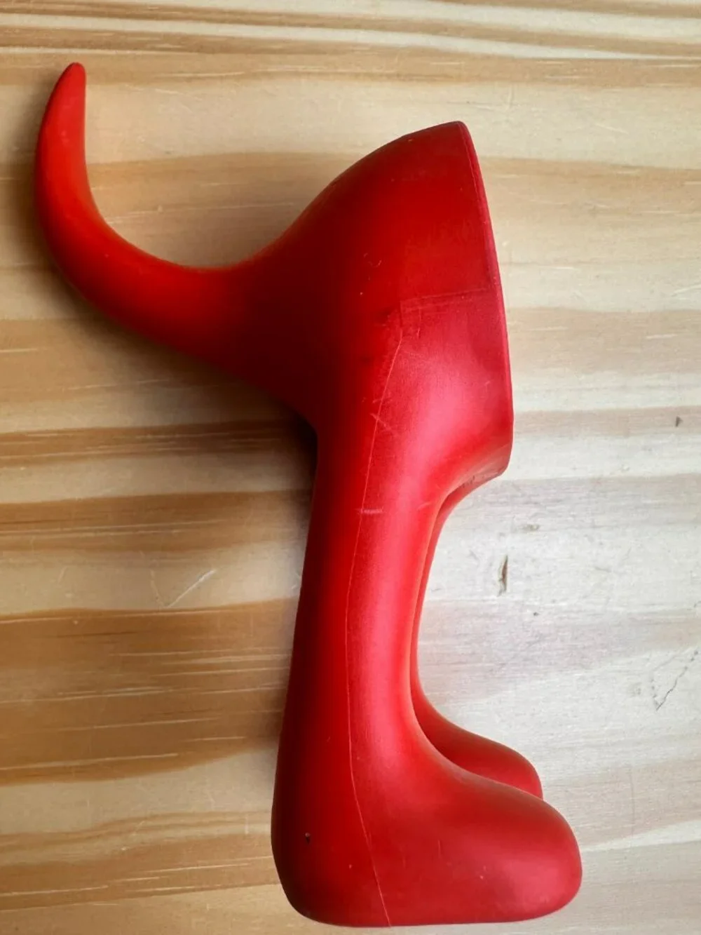 IKEA BÄSTIS Dog Tail Plastic‎ Wall Hanger Hook Hat Coat Leash Key in Red